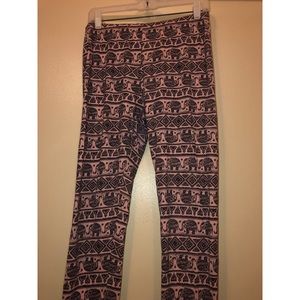 rue 21 elephant aztec leggings